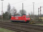 152 074 beim Ranigerbahnhof ...  Dennis Kraus 08.04.2008