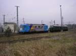 fer 60-2416-0 am 09.04.2008 im DB Bahnhof Guben  ...