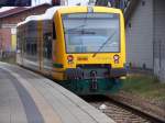 Bahnhof F�rstenwalde/Spree OE 35 steht zur Abfahrt nach Bad ...