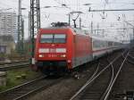 BR 101 046-1 mit IC 2027 nach Frankfurt/Main Hbf.,in Dortmund ... BR 101 046-1 mit IC 2027 nach Frankfurt/Main Hbf.,in Dortmund ...