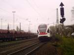 Nachschuss auf den RABe 526 Flirt als SBB 36531 Engen ...