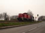 294 169-8 kurz vor Lindern. Die fuhre bestand aus einem ...