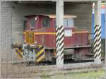 Der Tm 2/2 eingangs Buchs SG geh�rt der Basaltstein AG ...