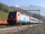 Die E 484 015 ...  Christian Maier 13.04.2008
