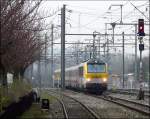 E-Lok 3003 f�hrt am ...  De Rond Hans und Jeanny 13.04.2008