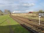 Bahnsteig 2 in Sch�nberg, ...  Norman Butzke 13.04.2008
