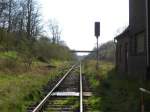Gleis 2 in Sch�nberg... ...  Norman Butzke 13.04.2008