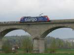 Eine 482 der SBB Cargo ist am 15.4.2008 auf der ...
