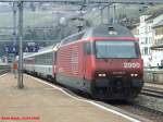 Re 460 069 durchf�hrt am 12.04.2008 mit einem IC den ...