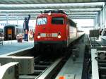 Neben 110 315 hat M�nchen noch eine zweite B�gelfalten-110er , die ...