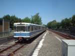 U-Bahn M�nchen... Wagen 166.   ...
