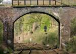 Streckenimpressionen zwischen Westerholt und OB-Osterfeld w�hrend der Ruhrgebietssonderfahrt am 12.04.2008 ...