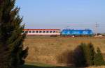 1116 080 (EM - UEFA) mit OIC 743 bei P�ndorf ...