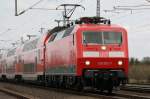 RE1 mit 120 202-7 ...  Thomas Welzel 21.04.2008