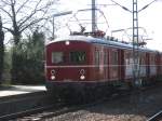 ET 65 006 bei einer Sonderfahrt im M�rz 2007. Hier ...