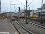 218-450 mit ihrem RE Bad Harzburg-Hannover am 19.4.2008  ...