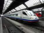 CISALPION - ETR 470.055 im Hauptbahnhof von Z�rich am 21.03.2008 ...