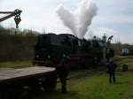 65 1049 am Wasserkran im SEM Chemnitz. Wegen zu viel ...