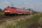 BR 143 mit Zugen 143 111-3 mit der RB 21 nach Griebnitzsee