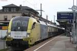 br-182-private 182 515 mit dem DPE 91717 in Offenburg mit 10+ am 20.4.08
