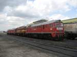 st44-m62 Vier Loks M62 von der ORLEN am 21.04.2008 in Płock.