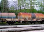 Guterwagen Ks-21853371033-9 diente als Schutzwagen f�r einen franz. Rs; 080422