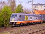 241.001 Kenobi der Hectorrail f�hrt mit dem DGS 47203 aus ...
