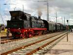 BR 78 in Erfurt. Bereitgestellt wird der Sonderzug nach K�hnhausen ...