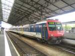 Der RBDe 560 118-2 Ittigen steht am 23.4.08 mit einer ...