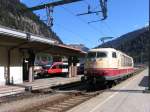 Nach getaner Arbeit (sie hat den EC81 M�nchen - Verona ...