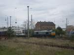Wie das Wetter,so die Lok.Am 19.4.08 fuhr die DLC Claas ...