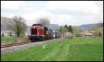 212 084 zieht die 64 419 und den DLr 92865 ...