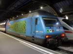 SBB - 460 071-4 mit Vollwerbung im Hauptbahnhof von Z�rich ...