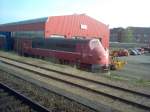 VL MX 103 (ex-DSB MX 1010) in Holb�k 27. april ...