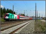 1216 004 f�hrt nach der EM-Lok Parade in Wien Penzing ...