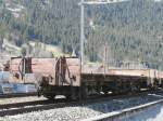 MOB - G�terwagen Rkmo 808 abgestellt bei der Haltestelle St�ckli ...