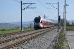 RABe 526 044-3 befindet ...  Sandro Gadola 29.04.2008