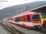 Der neue ABDeh 4/10 2011 steht am 23.4.08 nach Zermatt ... Der neue ABDeh 4/10 2011 steht am 23.4.08 nach Zermatt ...