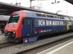 SBB S-Bahn Z�rich - 450 053-4 mit Spruch ICH BIN ...