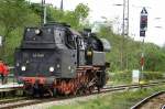 65 1049 rangiert in Erfurt am ehemaligen Behelfsbahnsteig 7a, 2006 ...