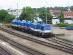 V100 001 im L�becker Hafen (Juli 2005)  ...