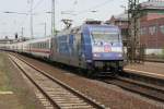 101 102 f�hrt am 27.4.2008 mit einen IC in Gie�en ...