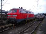 218-451 auf dem Abstellgleis in Hannover HBF am 2.5.08 ... 218-451 auf dem Abstellgleis in Hannover HBF am 2.5.08 ...