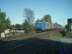 185 530-3 mit Containerzug ...  Ulrich Lorenz 09.05.2008