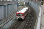Ein Triebwagen der AKN-Linie ...  Gilbert Angermann 12.05.2008