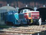 V 60 1120 und V 15 2065 stehen am 24.08.07 ...