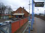 Der Bahnhof von Osby. ...  Andreas Fuchs 12.05.2008