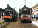 Ok 1-359 und Pm 36-2 stehen im Bahnhof Wollstein.03.05.08.  ...