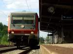 Der 628 424 am 12.05.2008 auf Gleis 5 in ...