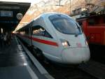 ICE-T, Stuttgart-Z�rich-Chur am 27.01.01 in Chur  ...